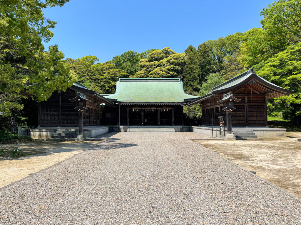 濱田護國神社 社殿