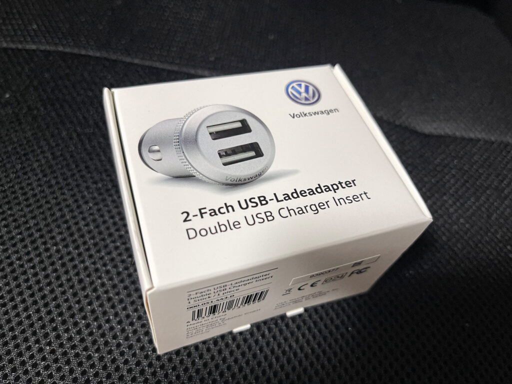 VW Double USB Charger Insert