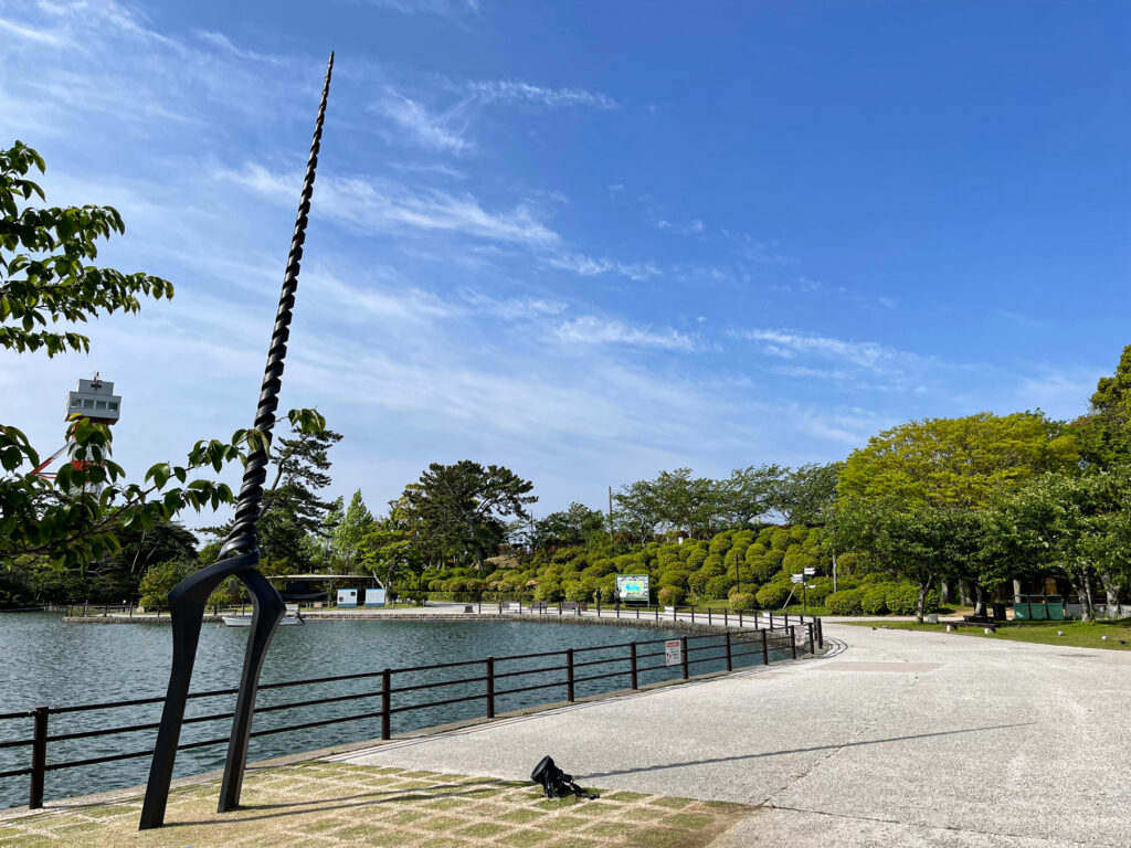 ときわ公園のロンギヌスの槍