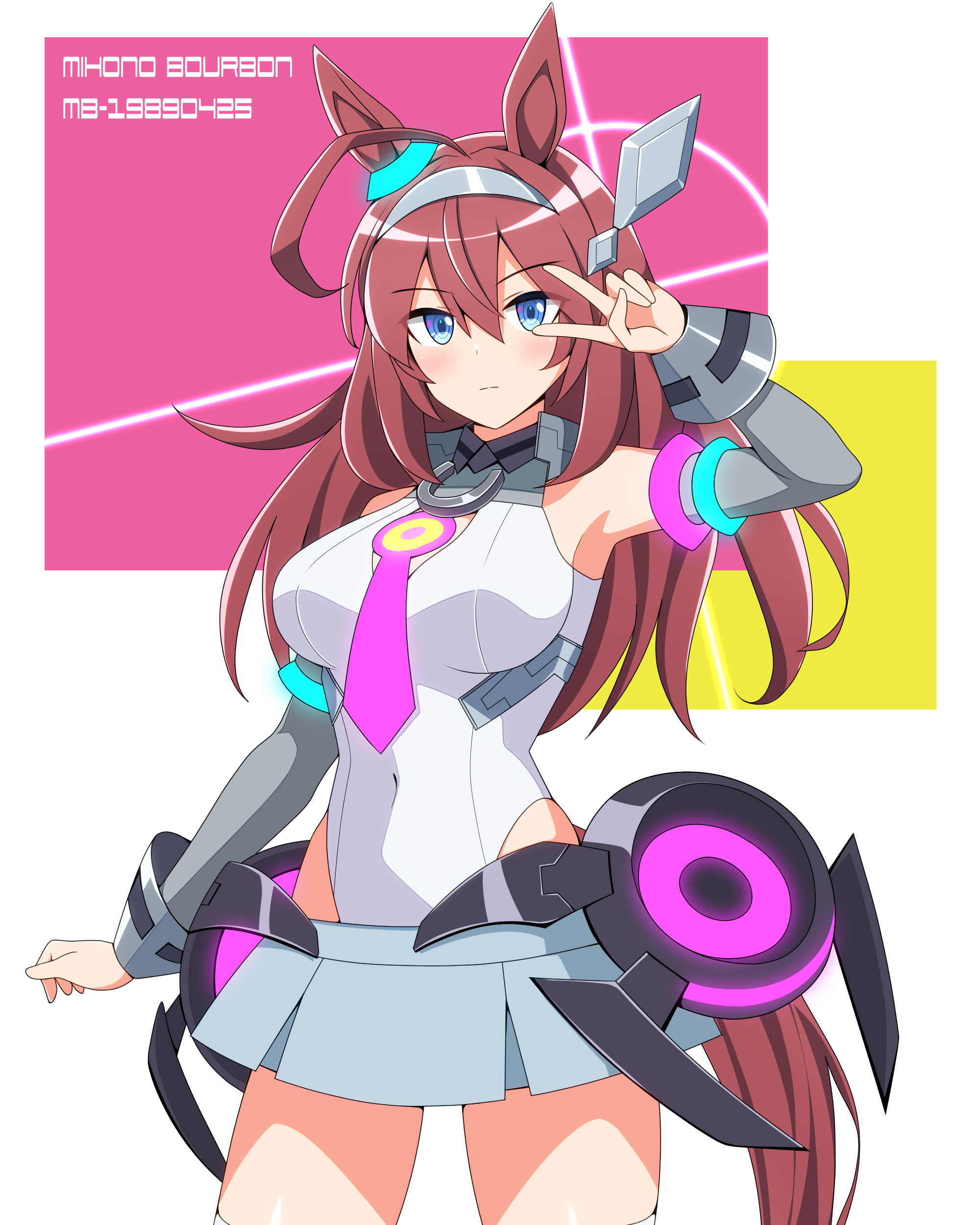 イラスト】ウマ娘：ミホノブルボンを描いてみた！（その他ウマ娘