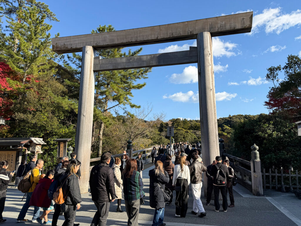 伊勢神宮内宮 大鳥居