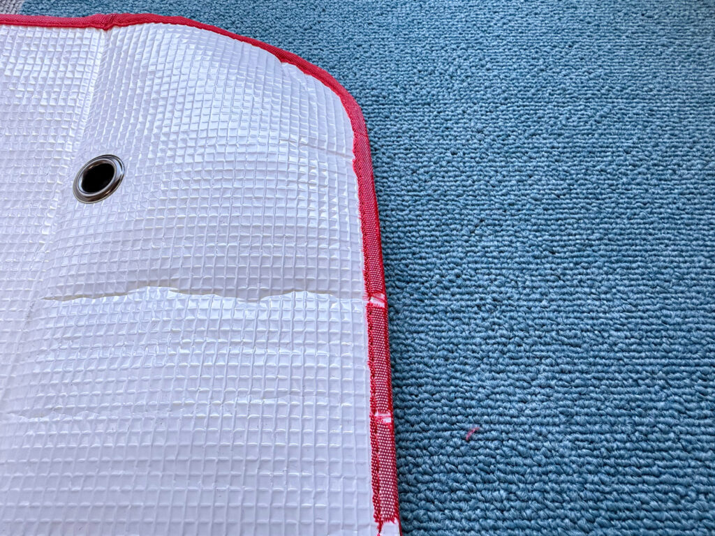 劣化したサンシェード