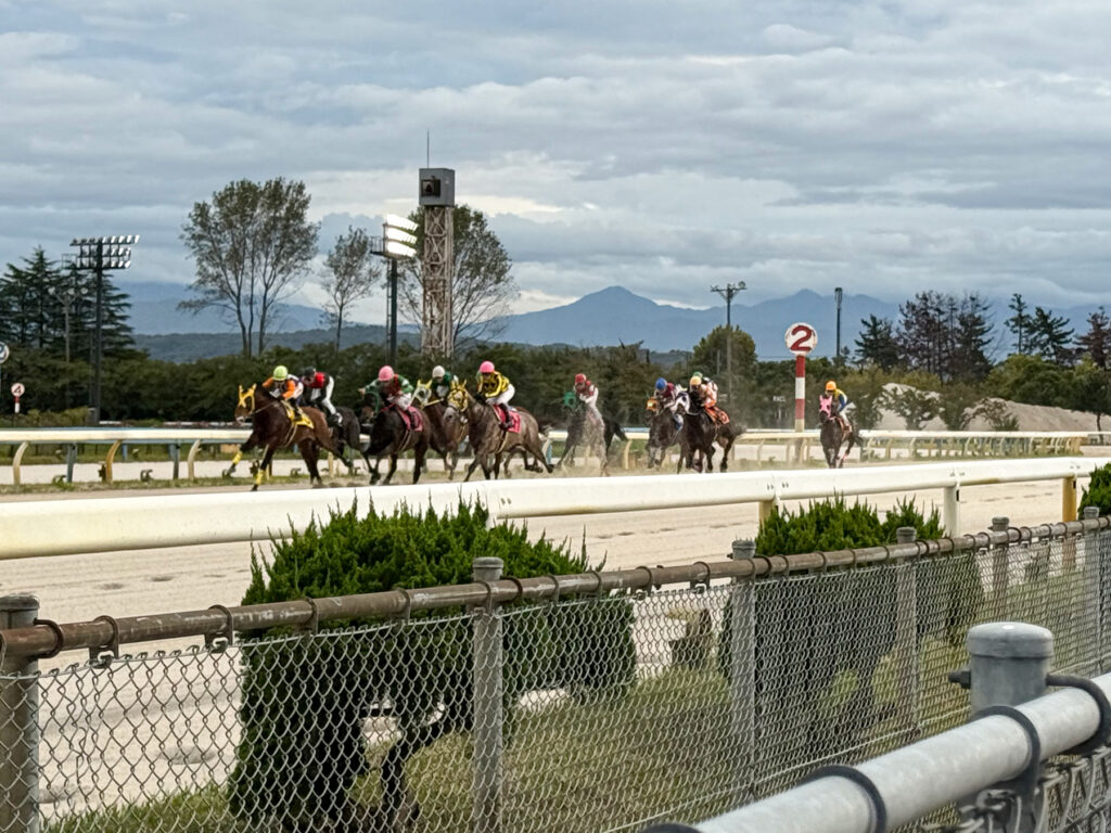レース開催中