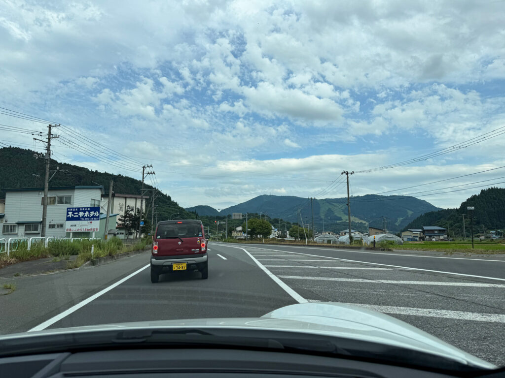 弘前公園から更に1時間南へ