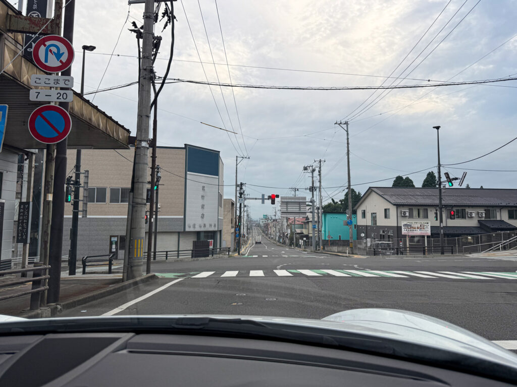 空は明るくても人々が起き出す前の時間