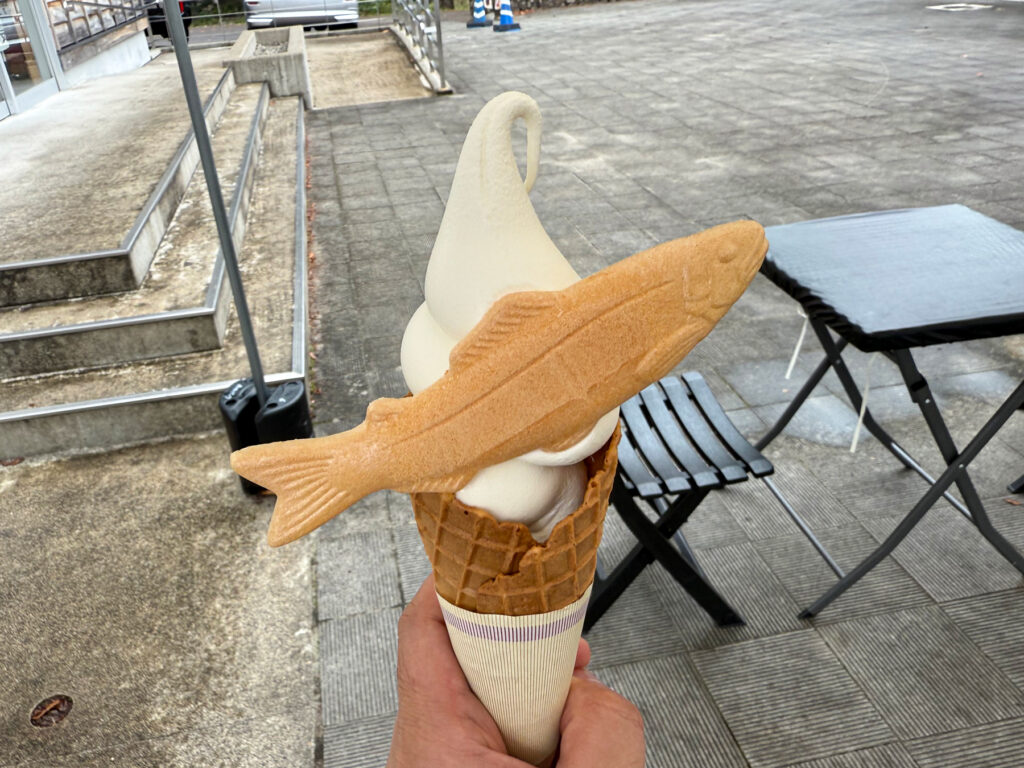 ひるがの牛乳ソフトクリーム