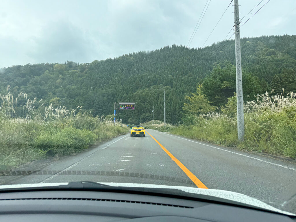 白山白川郷ホワイトロード、ドライブスタート!