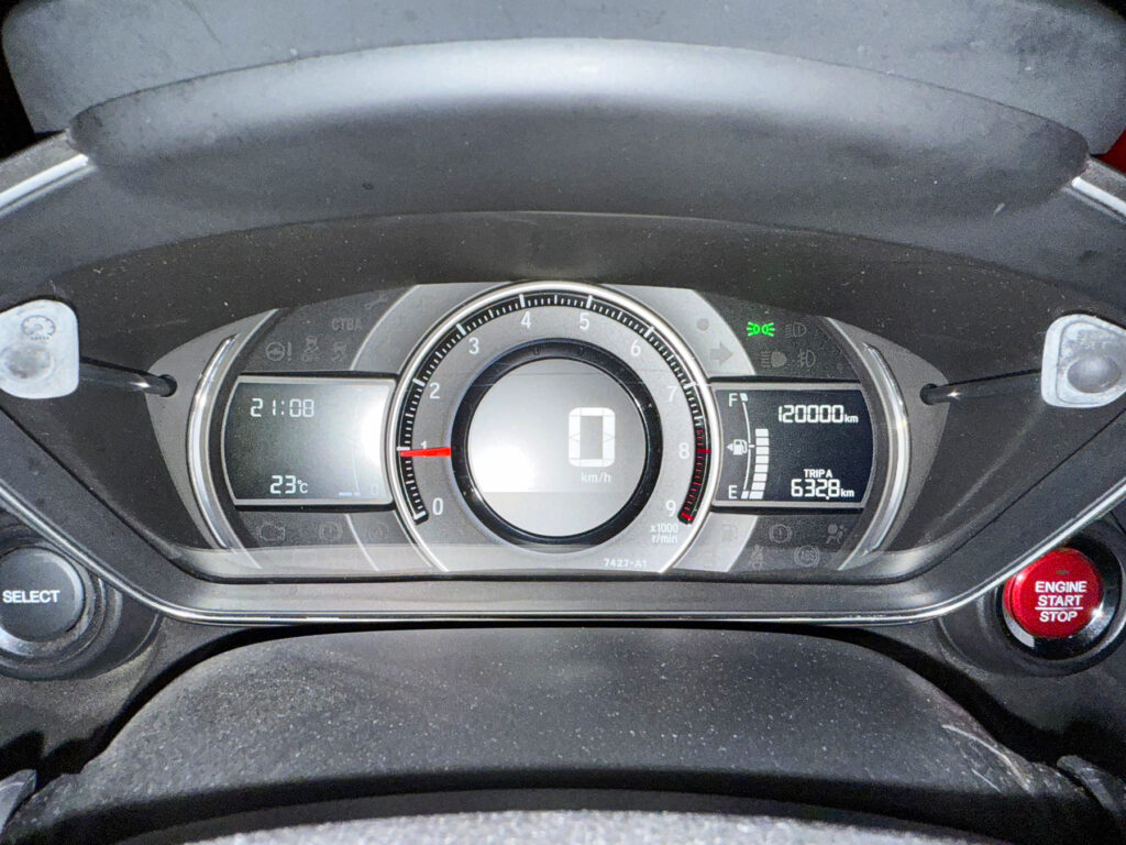 S660の総走行距離:120,000km到達!