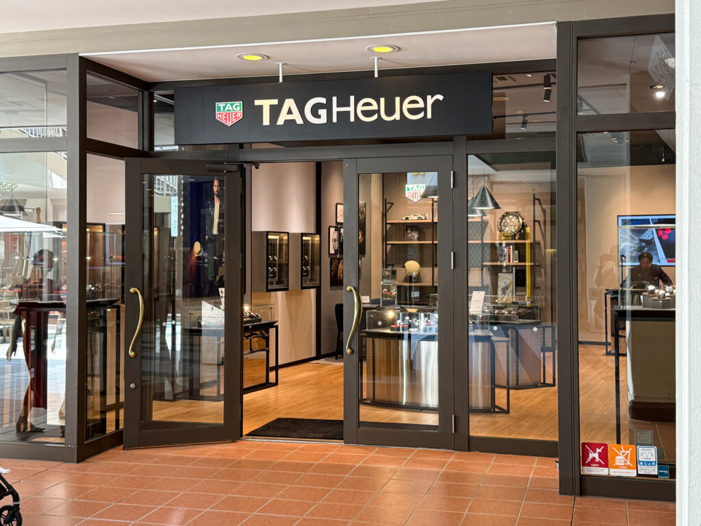 タグ・ホイヤー ブティックに行き実機確認もしてきました。