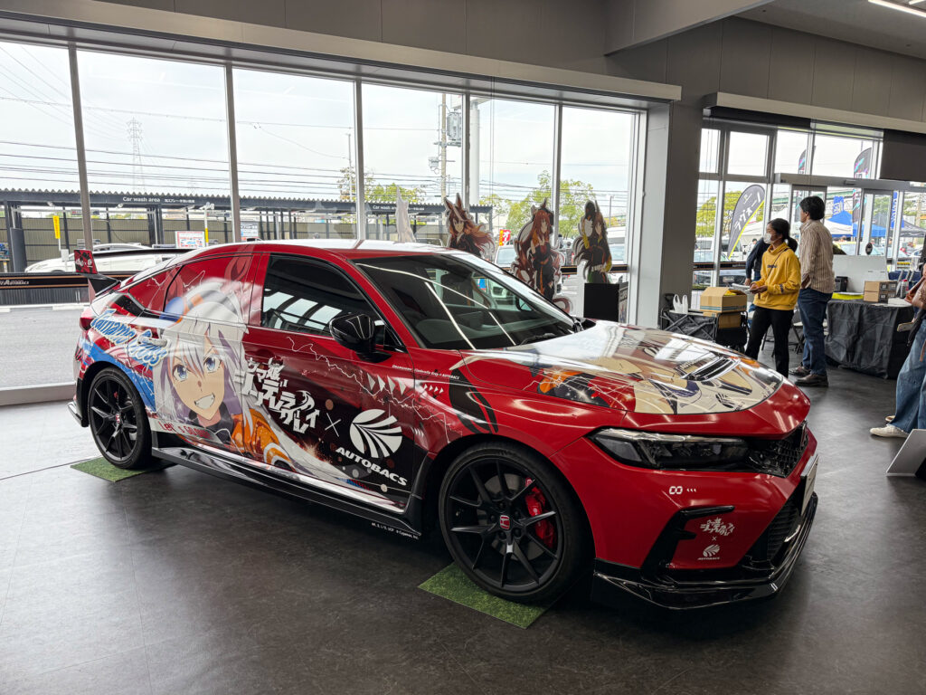 右サイドはタマモクロスのラッピング