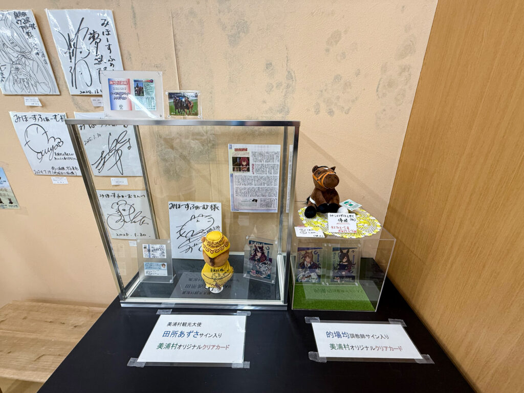 サインカードの展示