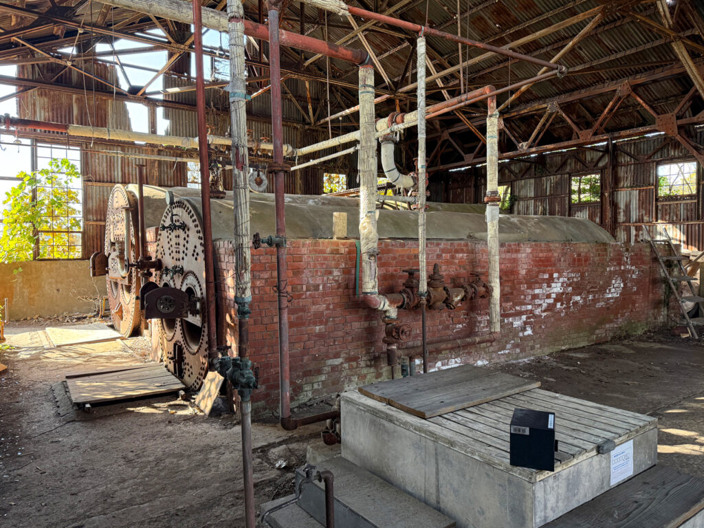 旧汽缶場(ボイラー室)