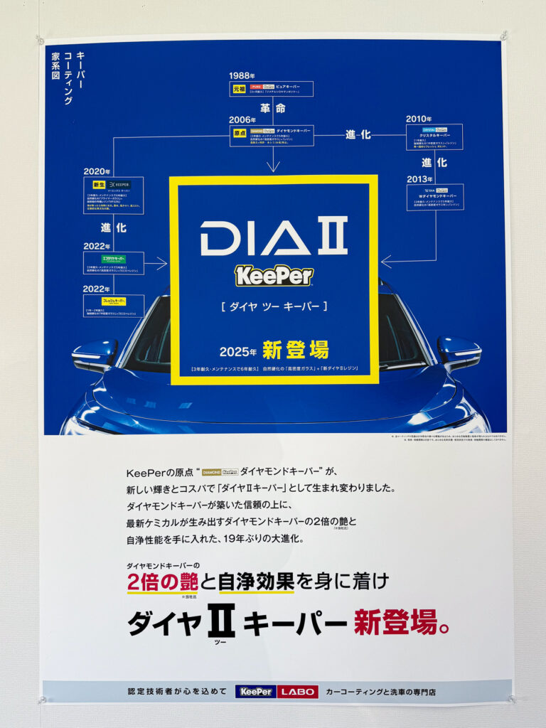ダイヤⅡキーパー新登場!