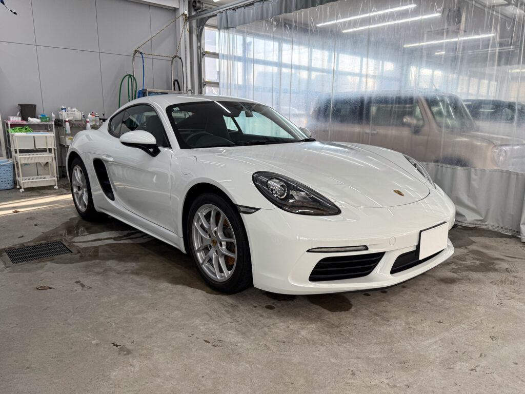 ダイヤⅡキーパーを施工した718ケイマン