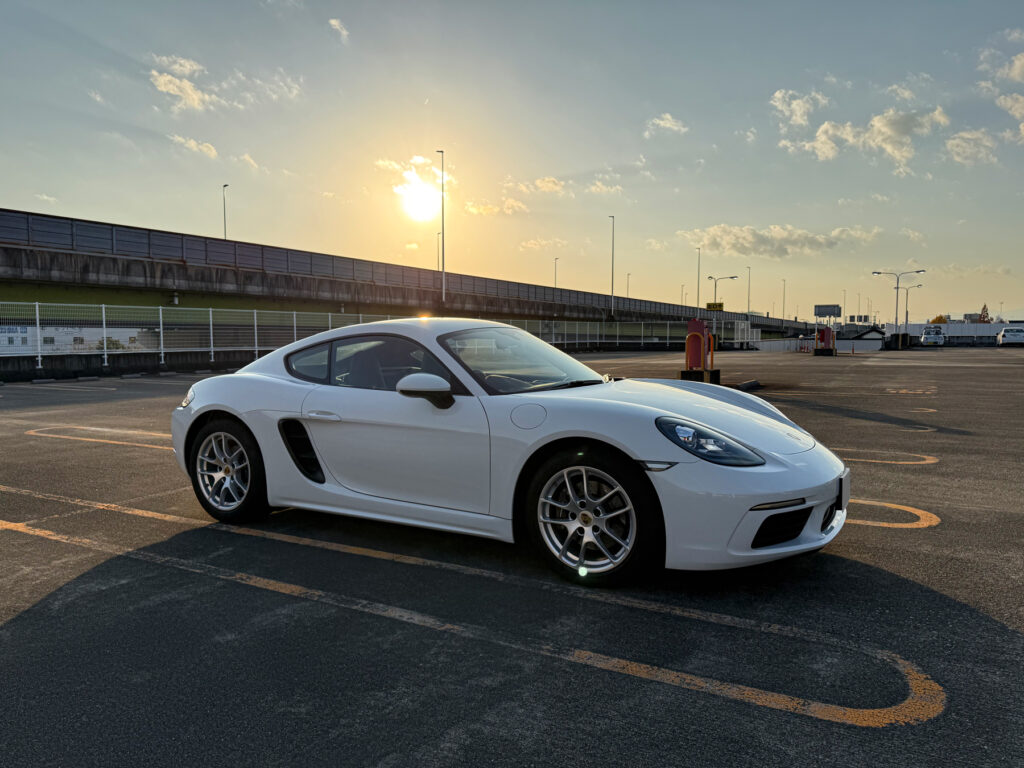 ダイヤⅡキーパーを施工した718ケイマン