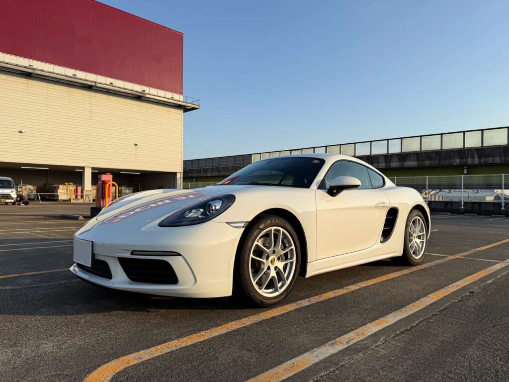 ダイヤⅡキーパーを施工した718ケイマン