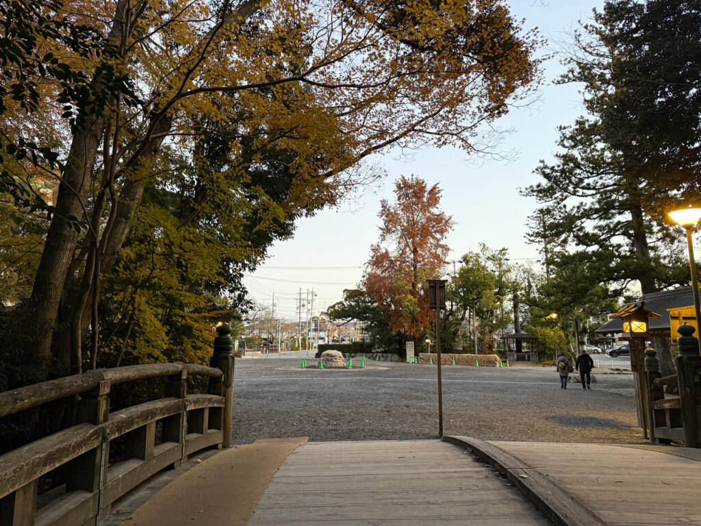 すっかり明るくなった伊勢神宮 外宮