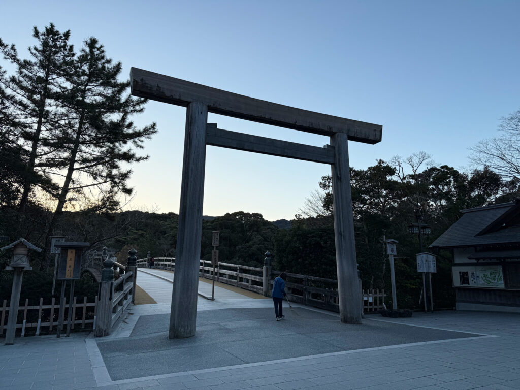 伊勢神宮 内宮の鳥居