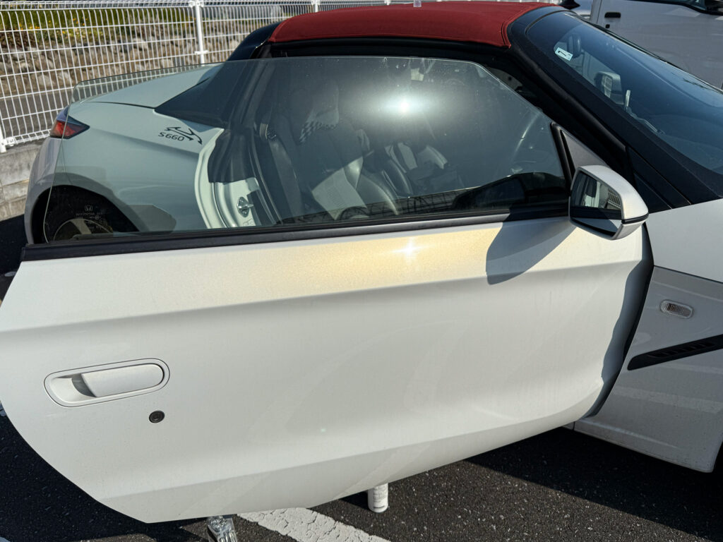 S660の運転席側ドア