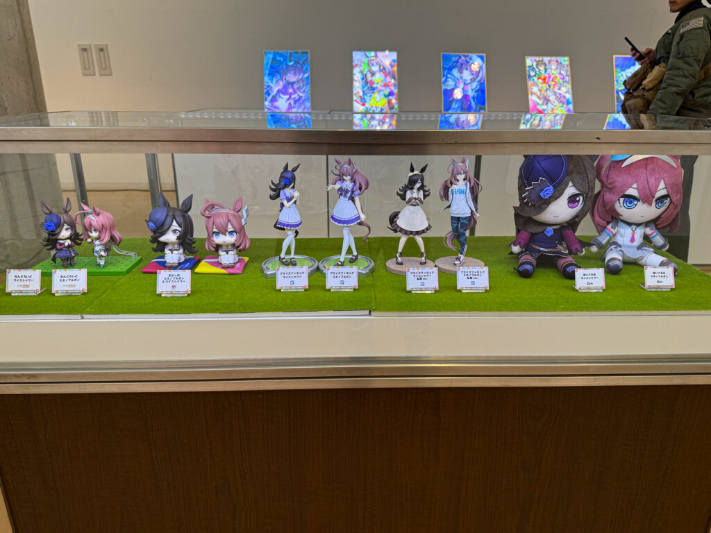 今まで販売されたミホノブルボン公式グッズ
ライスシャワーとのセットが多め