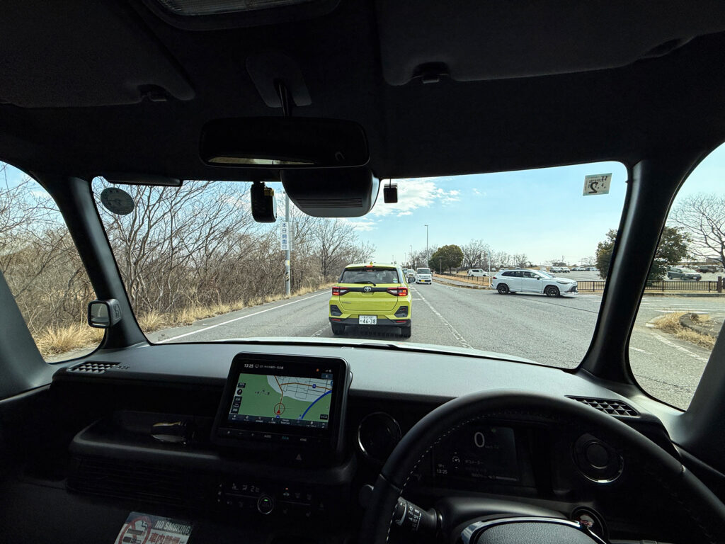 視界もよく非常に運転し易い