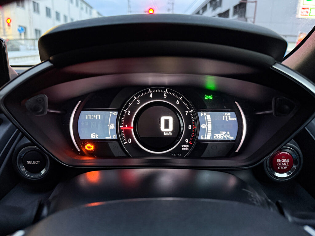 帰り道にエンジンチェックランプ点灯!