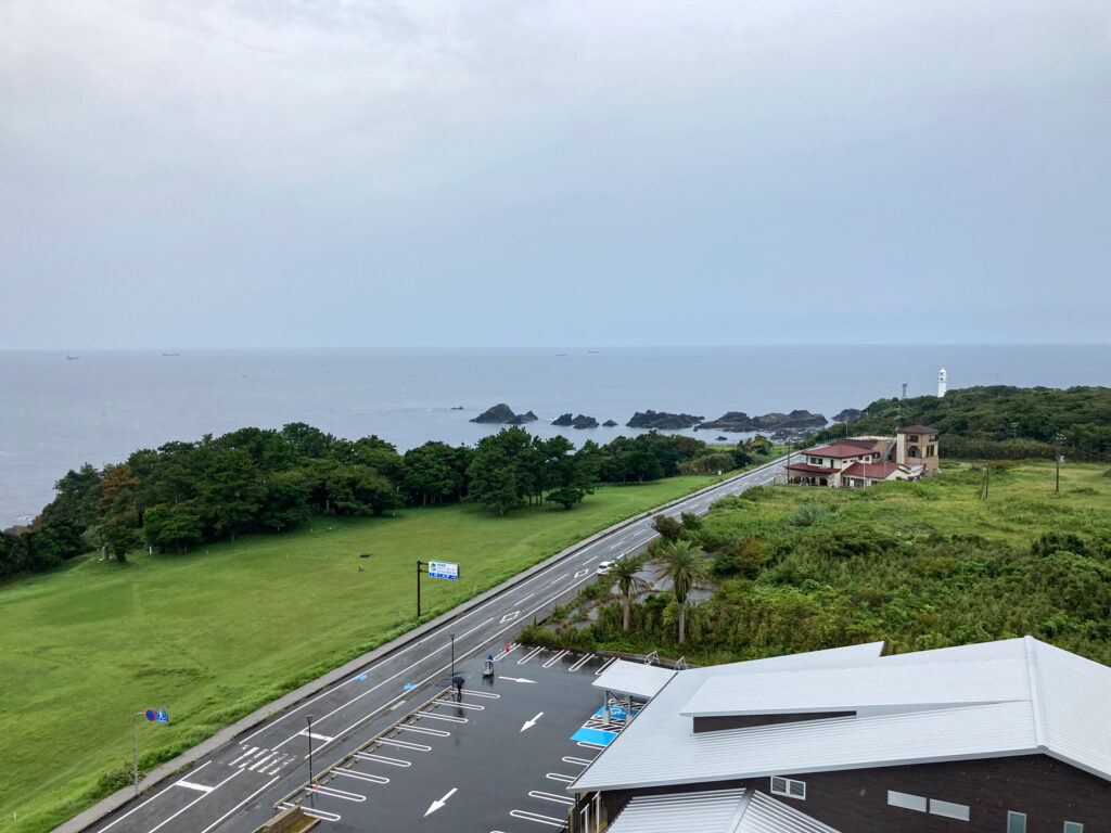 潮岬観光タワーからの展望