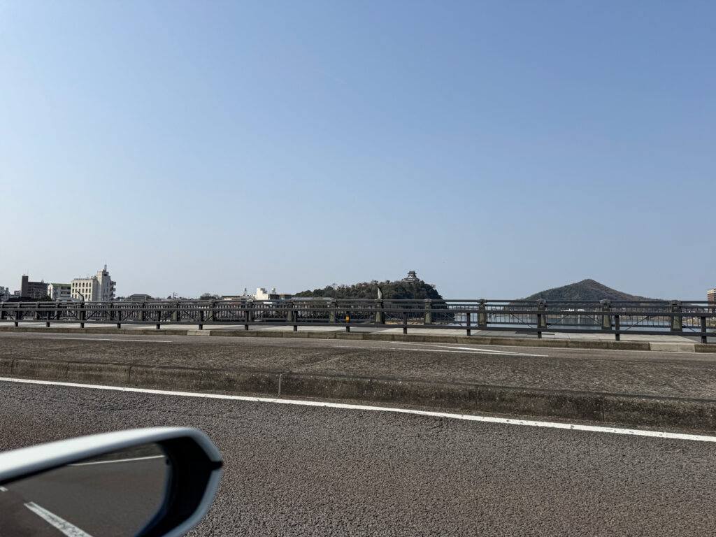 快晴なのに花粉で空が白い…