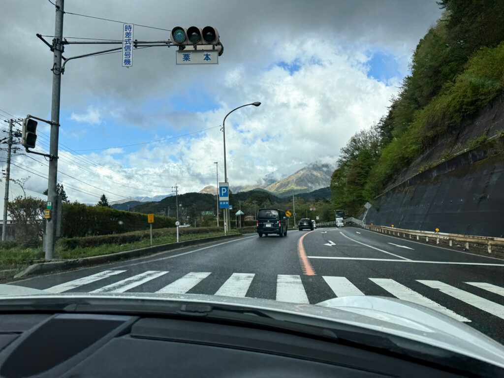 時折、晴れ間に遭遇することも…