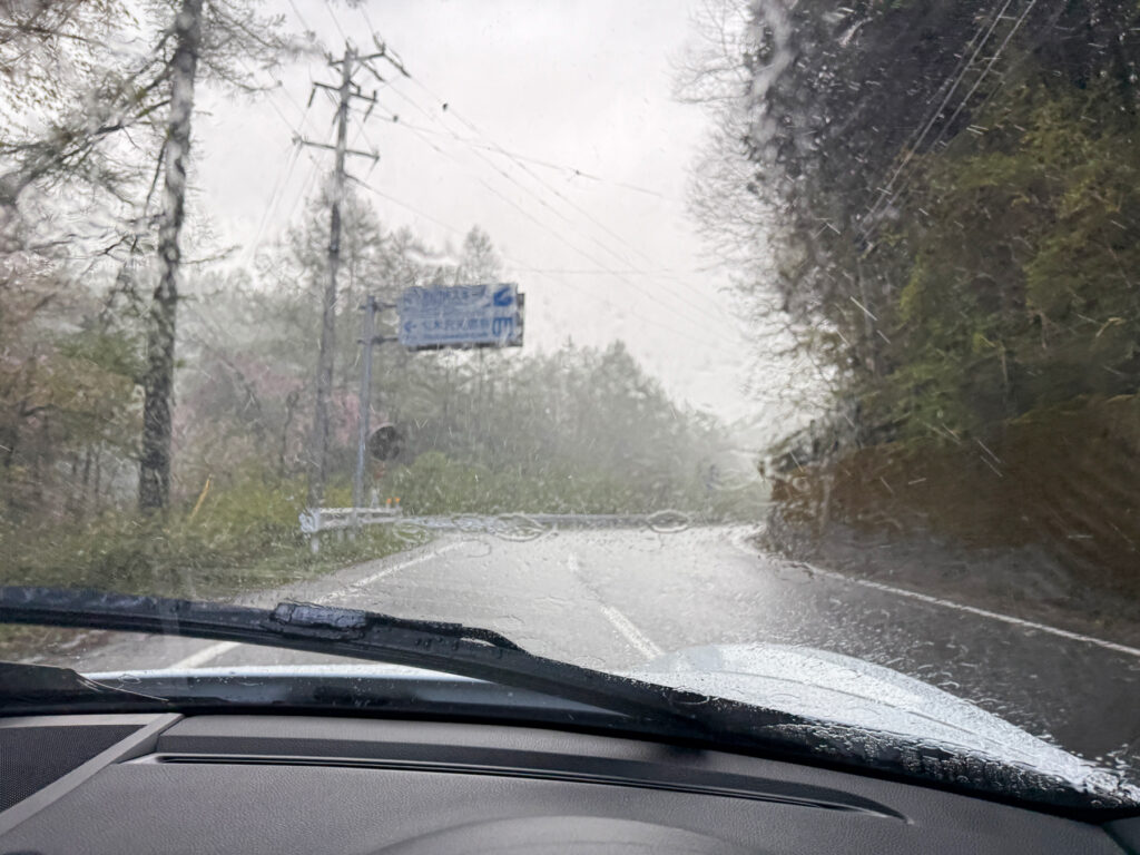 突然の豪雨！