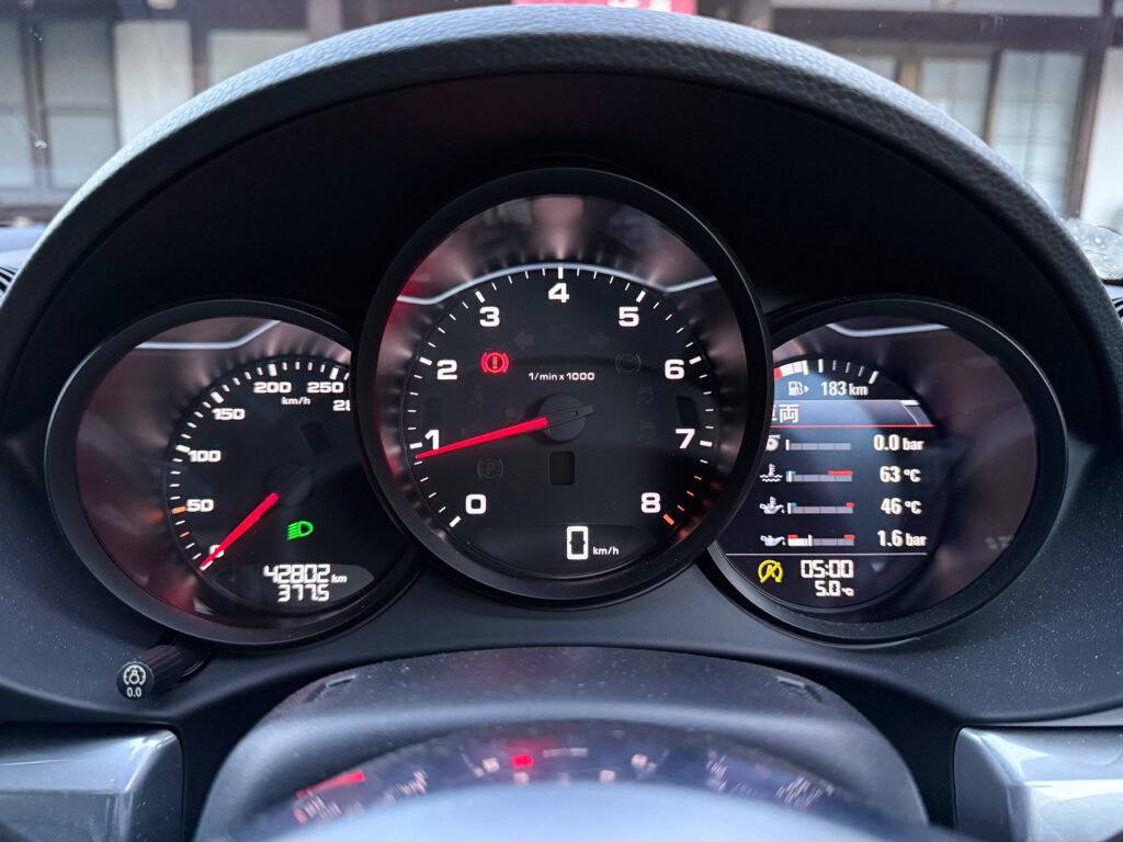 朝5時 気温5℃