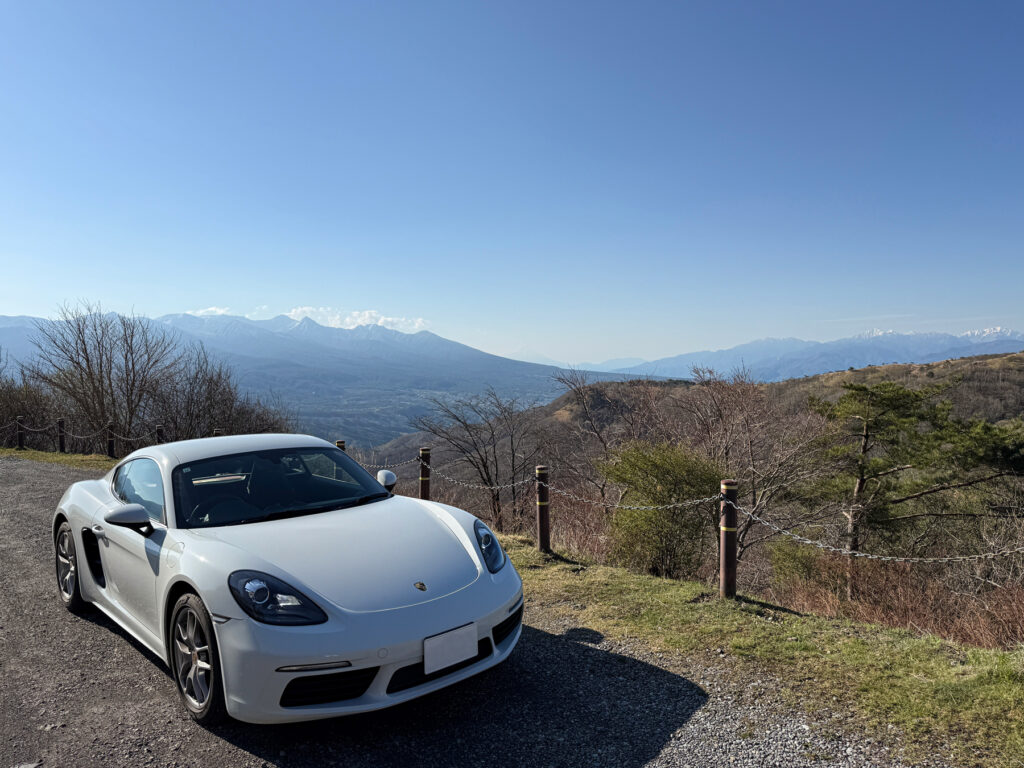 ビーナスラインと718ケイマン