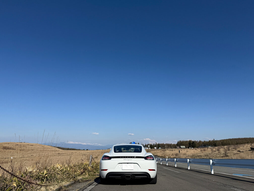 ビーナスラインと718ケイマン