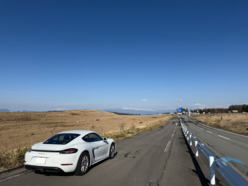 ビーナスラインと718ケイマン