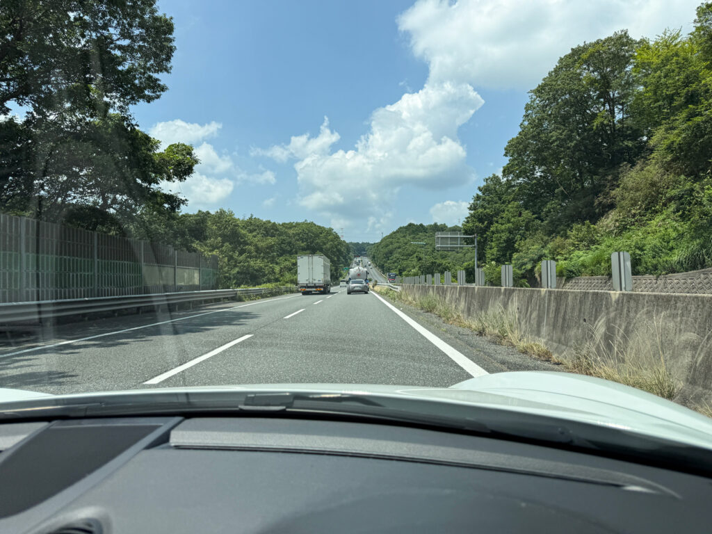 名阪国道を西に走ります