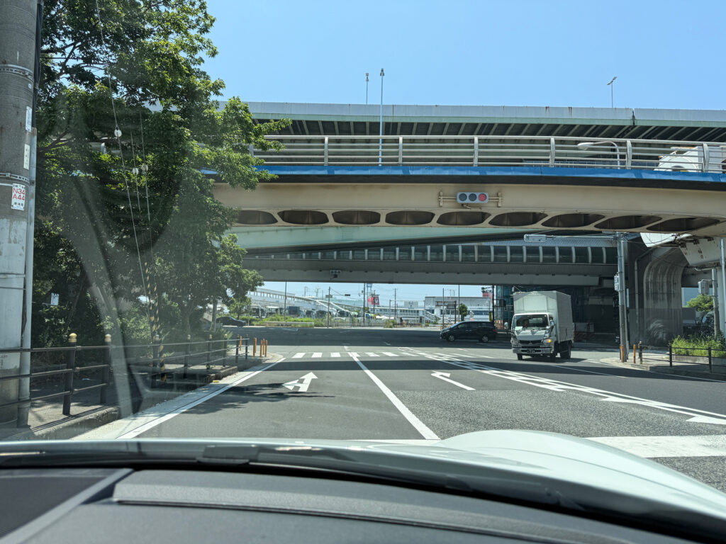 大阪南港へ到着