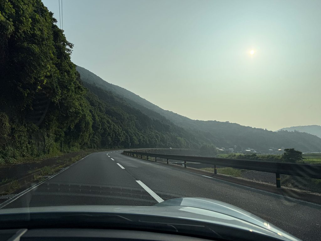交通量も少なく非常にクリーンな道路