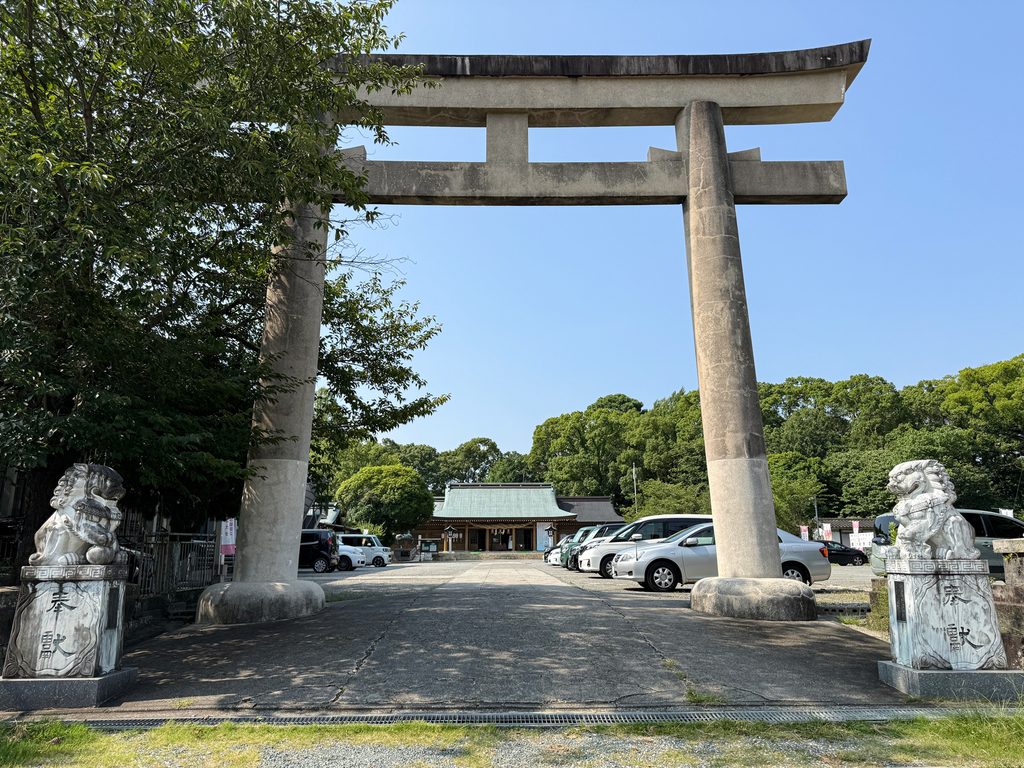 熊本縣護國神社 大鳥居